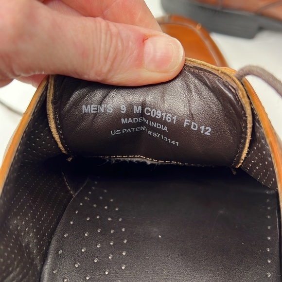 Cole Haan Men’s Tan Leather Oxford Dress Shoes | Classic Lace Up Business Formal - Picture 8 of 10
